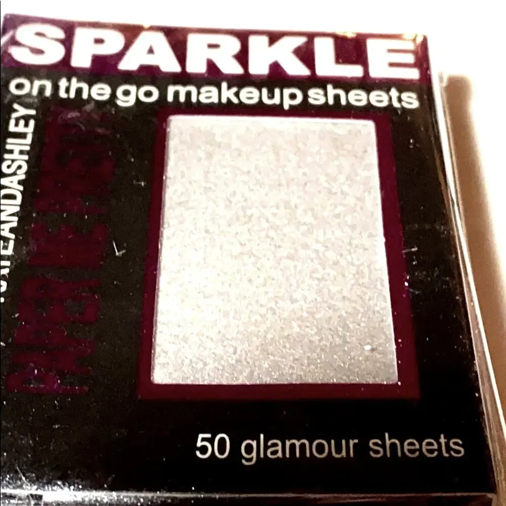 Mary Kate Ashley Bronzer Sheets 50 Silver Paper Me Pretty Sparkle Make Up New